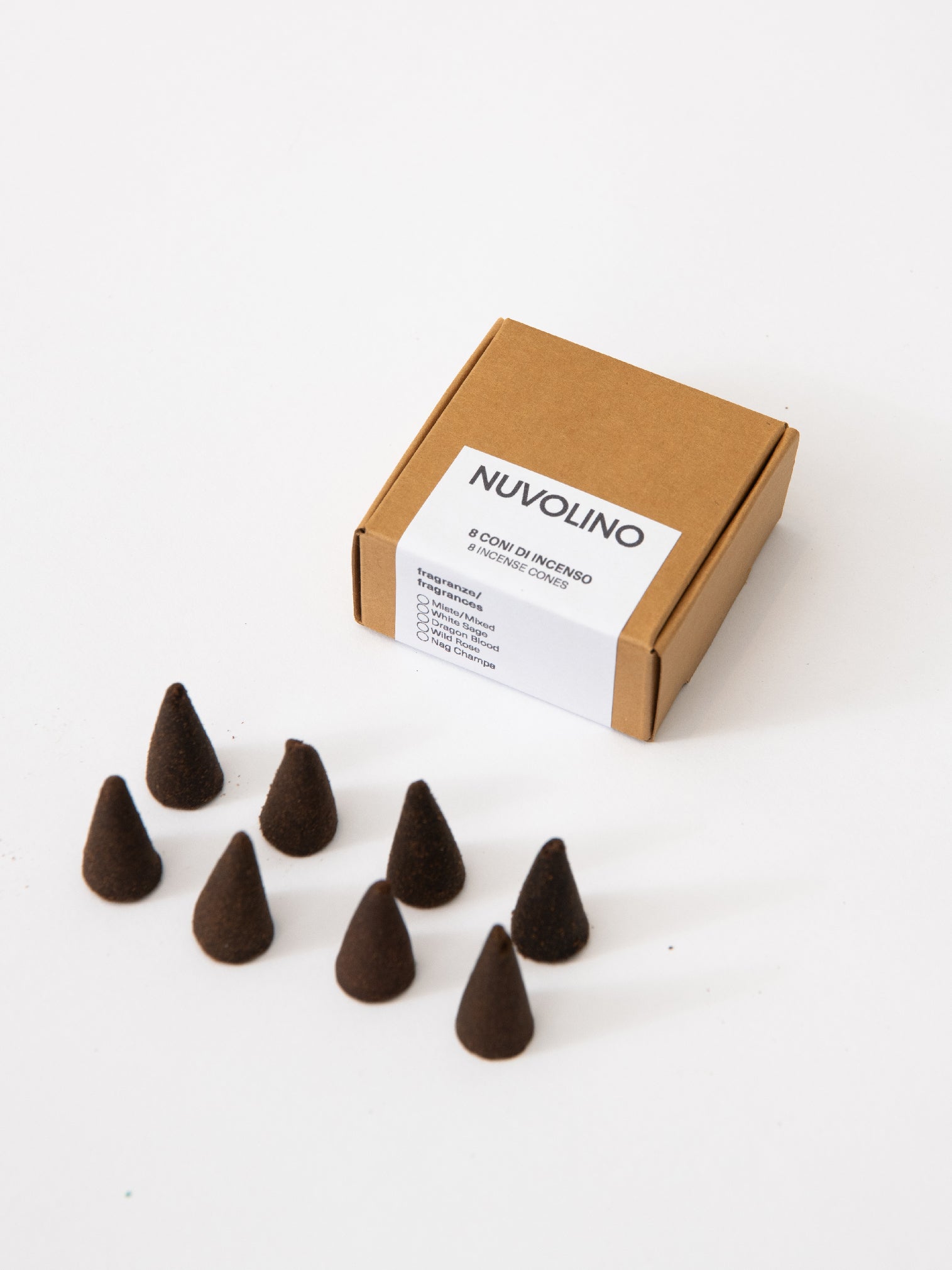 Pack 8 coni di incenso